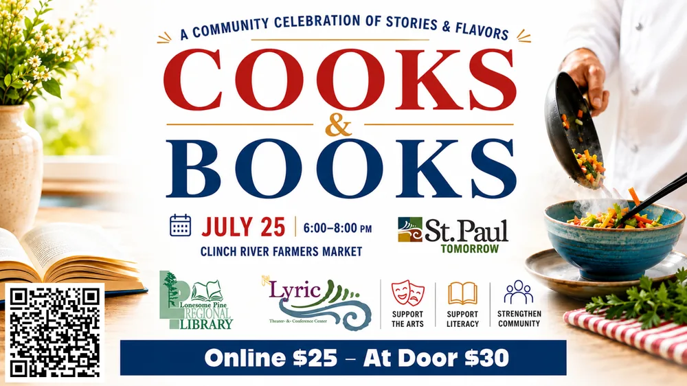 Cooks and Books poster