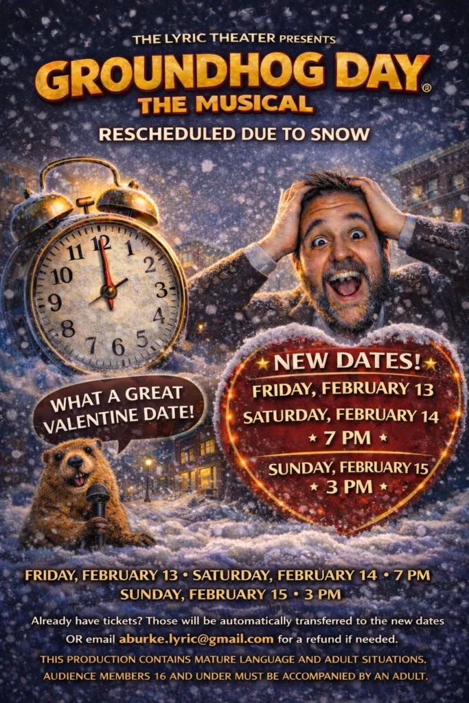 Groundhog Day: The Musical poster
