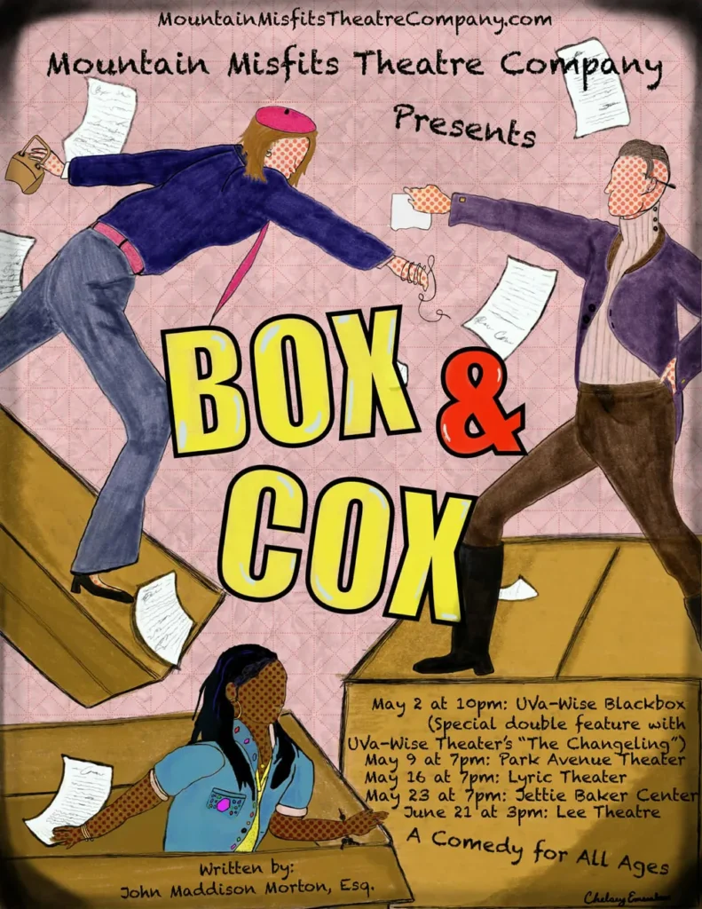 Mt. Misfits- Box & Cox poster