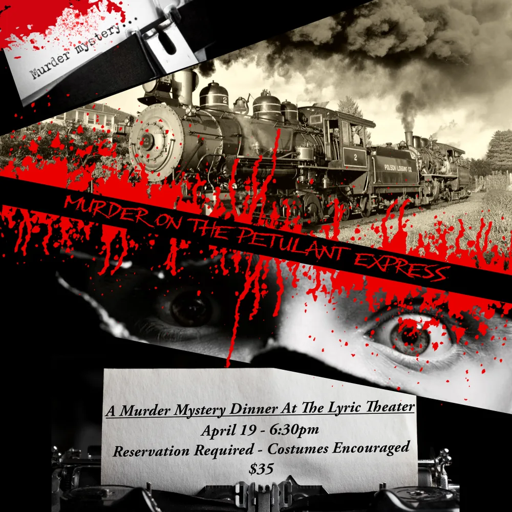 Murder on the Petulant Express poster
