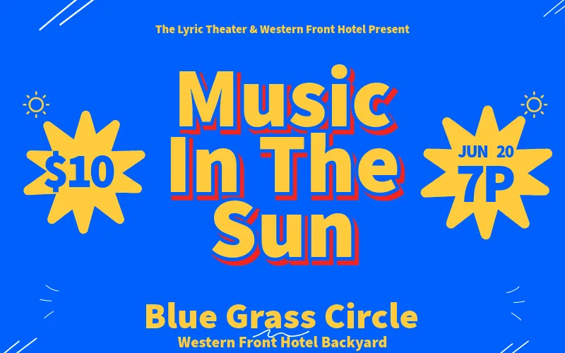 Music In The Sun - Bluegrass Circle poster